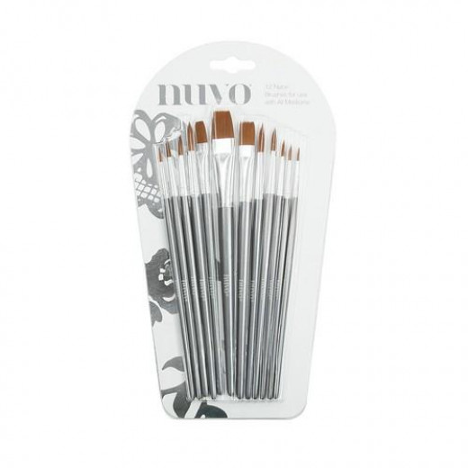 Nuvo Nylon Paint Brush Set