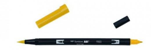 Tombow ABT Dual Brush Pen - chrome yellow