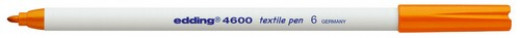 edding-4600 textile pen orange