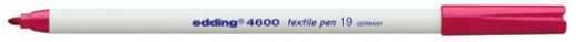 edding-4600 textile pen karminrot