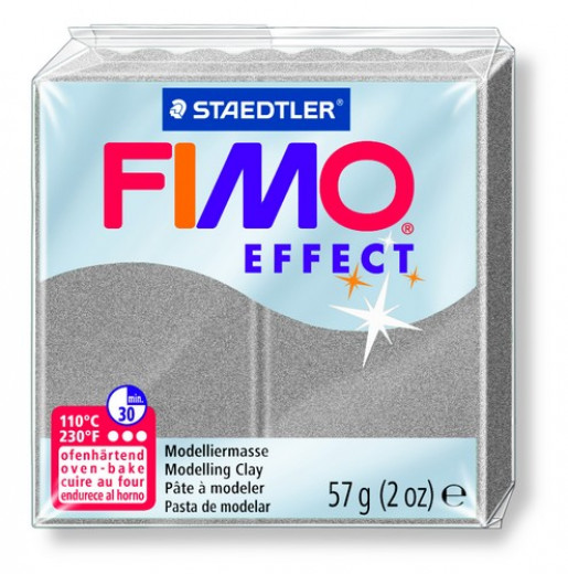 Fimo Effect - Perlmutt silber