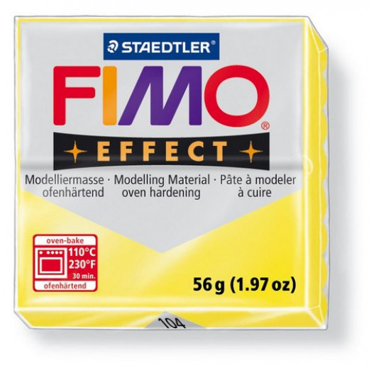 Fimo Effect - transparent gelb