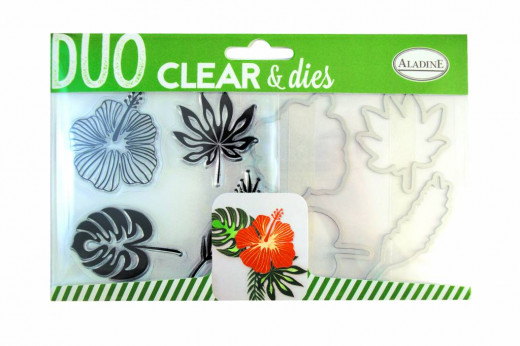 Aladine Clear Stamps and Dies - Tropical