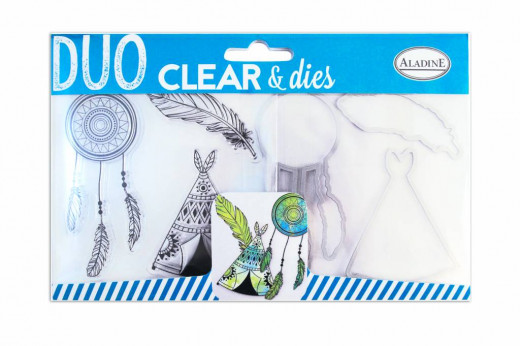 Aladine Clear Stamps and Dies - Ethnic