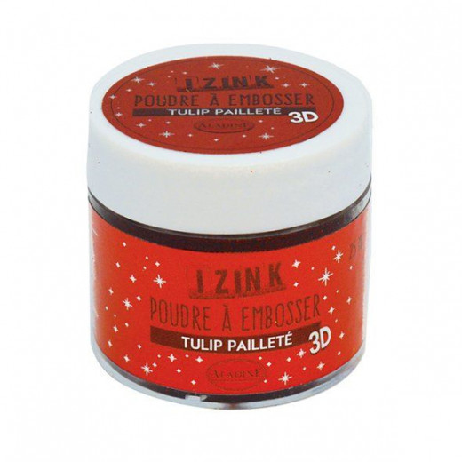IZINK Embossing Powder - Tulip Paillete
