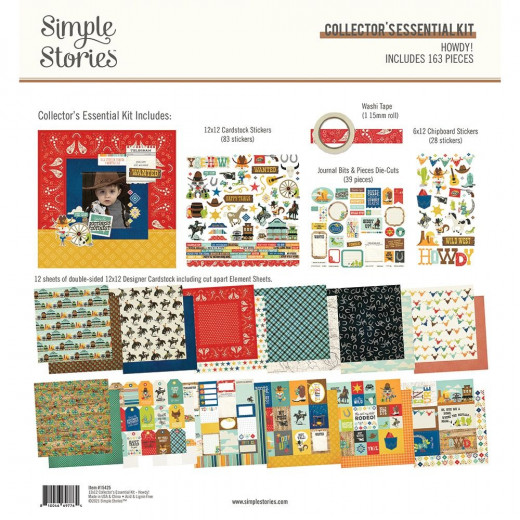 Simple Stories Howdy Collectors Essential Kit