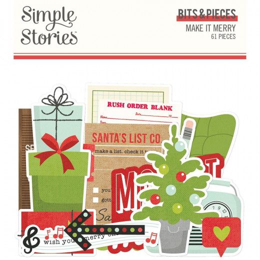Bits & Pieces Die-Cuts - Make it Merry