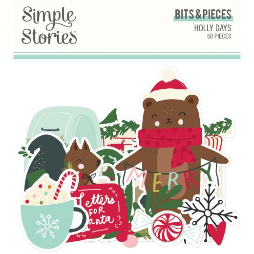 Bits & Pieces Die-Cuts - Holly Days