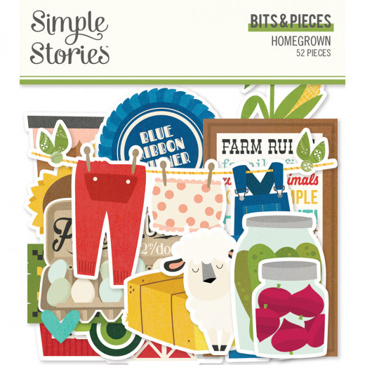 Bits & Pieces Die-Cuts - Homegrown