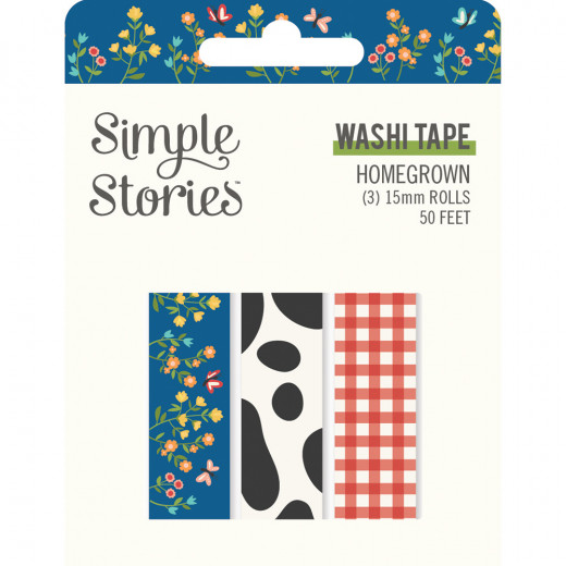 Simple Stories Washi Tape - Homegrown
