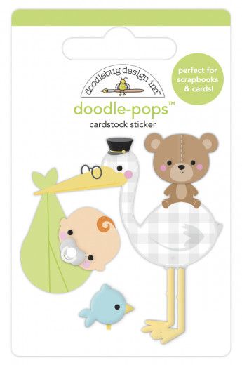 Doodle-Pops 3D Sticker - Special Delivery