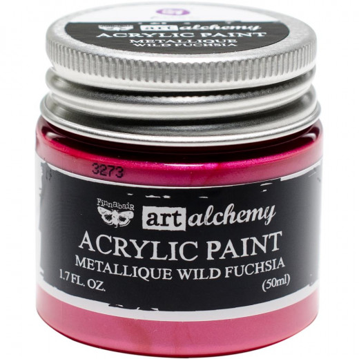 Art Alchemy Metallique Acrylic Paint - Wild Fuchsia