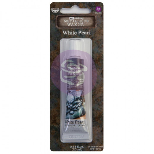Alchemy Metallique Wax - White Pearl