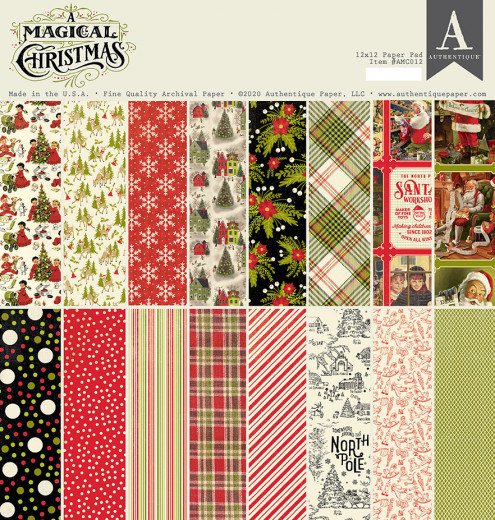 A Magical Christmas 12x12 Paper Pad
