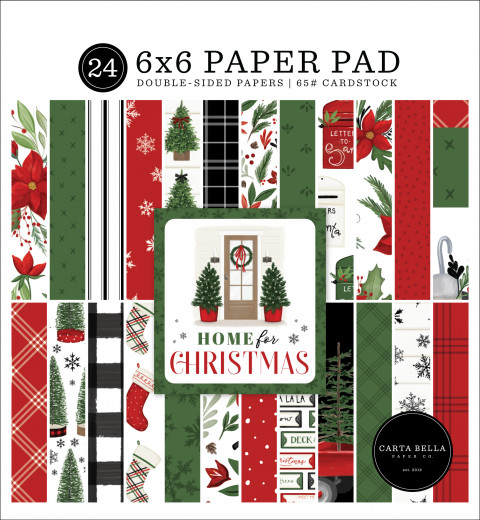 Home For Christmas 6x6 Paper Pad