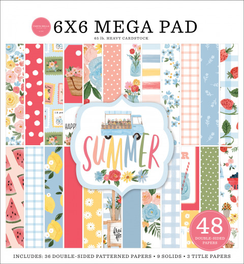 Summer 6x6 Mega Paper Pad