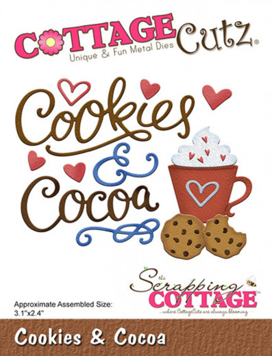 Cottage Cutz Die - Cookies & Cocoa