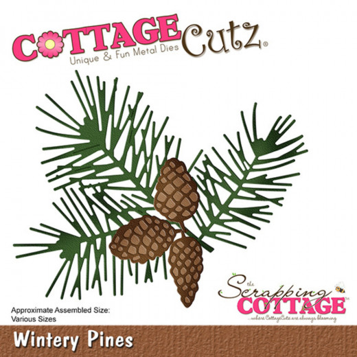Cottage Cutz Die - Wintery Pines