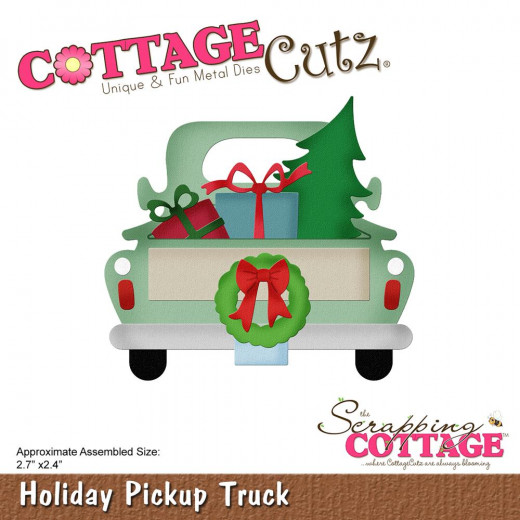 CottageCutz Dies - Holiday Pickup Truck