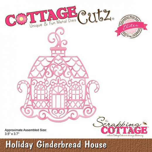 CottageCutz Dies - Holiday Gingerbread House