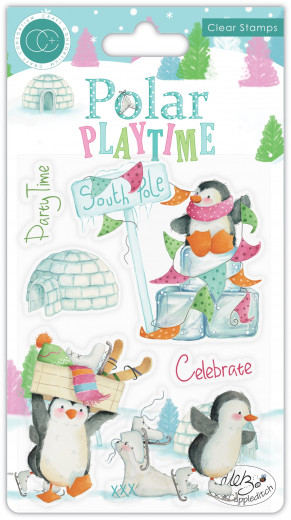 Clear Stamps - Polar Playtime