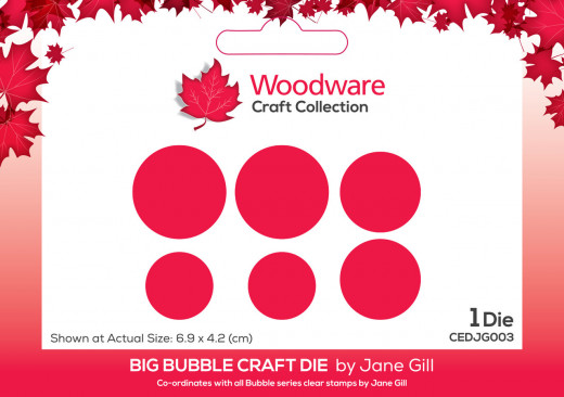 Woodware Craft Die - Big Bubble