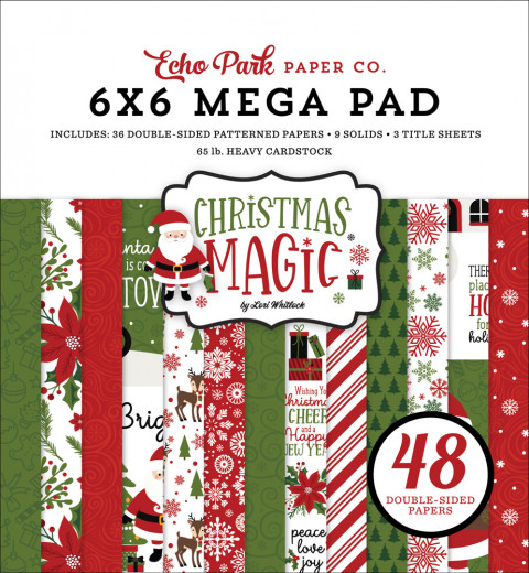 Christmas Magic 6x6 Mega Paper Pad