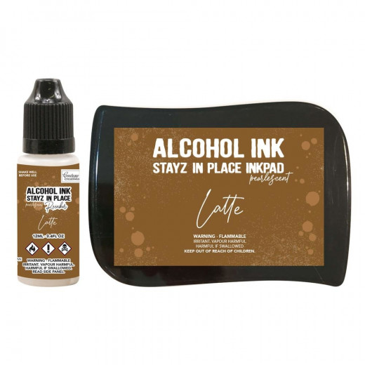 Alcohol Ink Stayz in Place Inkpad - Pearlescent Latte