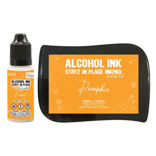 Alcohol Ink Stayz in Place Inkpad - Pearlescent Pumpkin