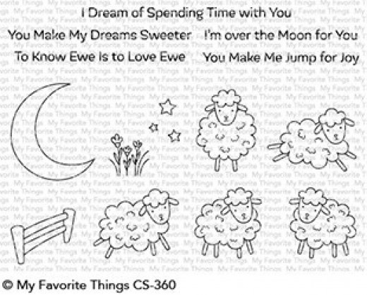 Clear Stamps - Over the Moon for Ewe