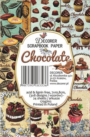 Chocolate Mini Paper Pack