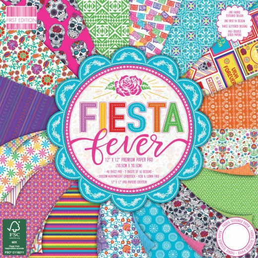 Fiesta Fever 12x12 Paper Pad