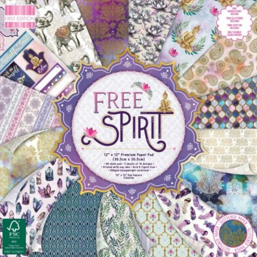 Free Spirit 12x12 Paper Pad
