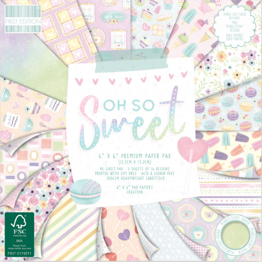 Oh So Sweet 6x6 Paper Pad