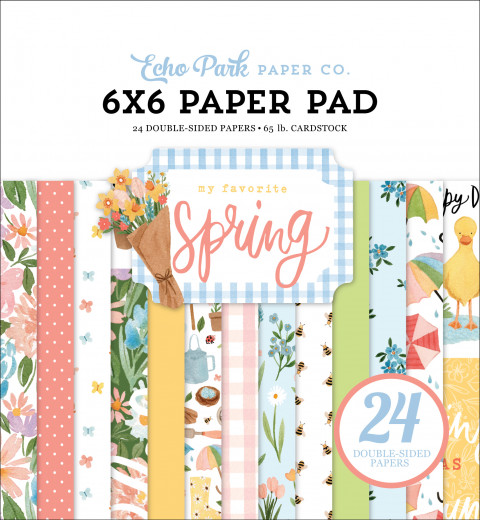 My Favorite Spring 6x6 Paper Pad