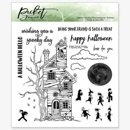 Clear Stamps - A Spooky Day