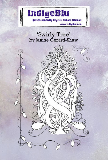 Rubber Stamps - Swirly Tree