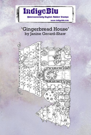 Rubber Stamps - Gingerbread House