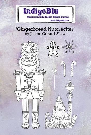 Rubber Stamps - Gingerbread Nutcracker