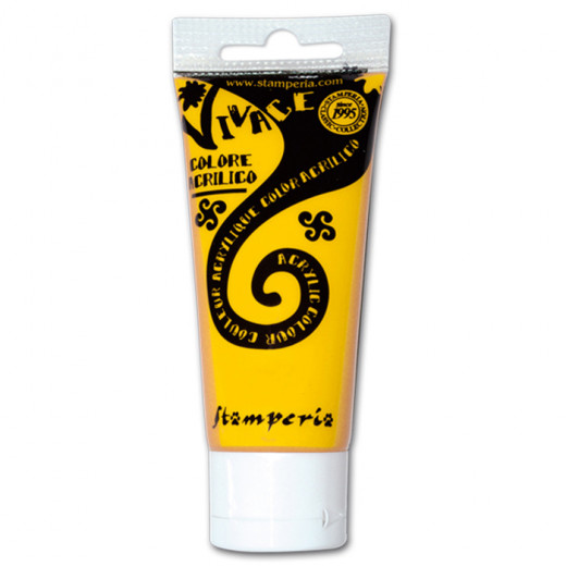 Stamperia Vivace Acrylic Paint - Dark Yellow