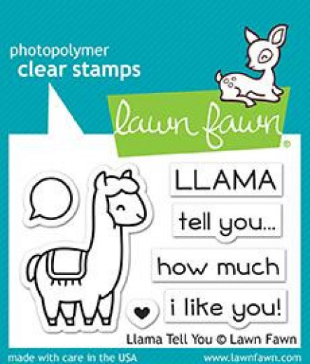 Clear Stamps - Llama Tell You