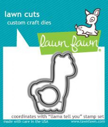 Lawn Fawn Dies - Llama Tell You