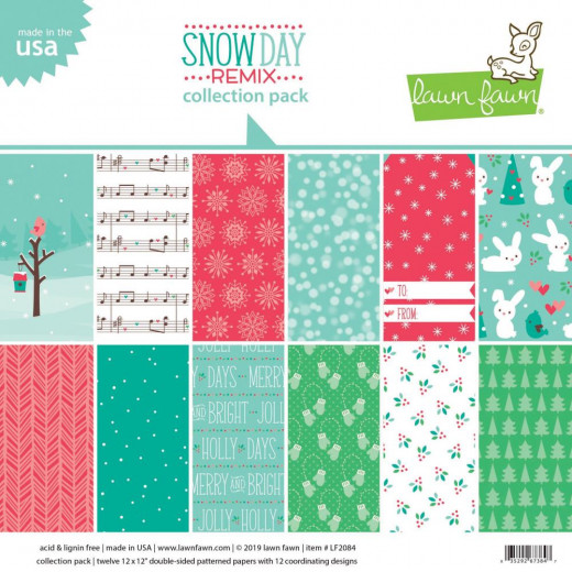 Snow Day Remix 12x12 Collection Pack