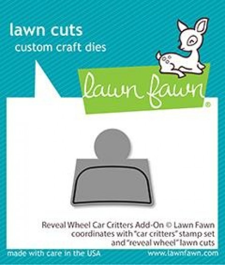Lawn Fawn Add-On Dies - Reveal Wheel Car Critters