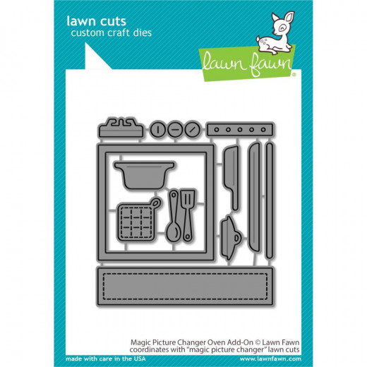 Lawn Fawn Add-On Dies - Magic Picture Changer Oven