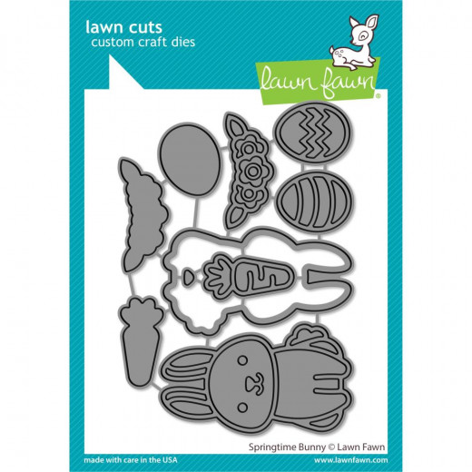 Lawn Cuts Custom Craft Dies - Springtime Bunny