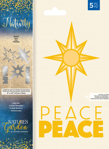 Metal Die - Nativity Peace