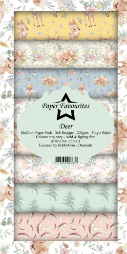Paper Favourites Deer Slim Paper Pack