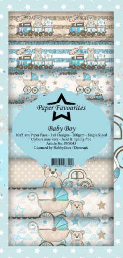 Paper Favourites Baby Boy Slim Paper Pack