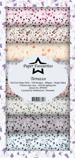 Paper Favourites Terrazzo Slim Paper Pack